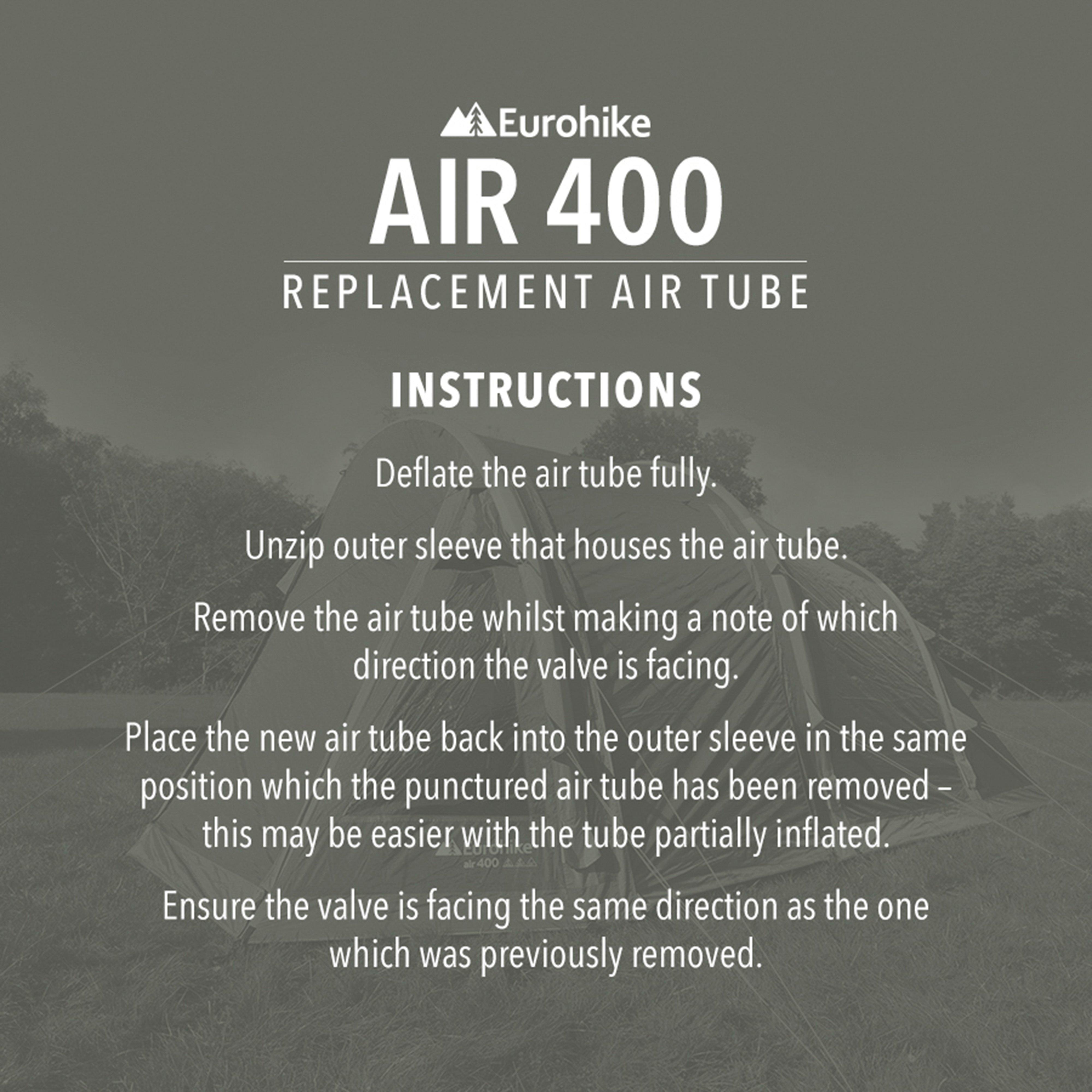 Eurohike Air 400 Replacement 545F Air Tube Review