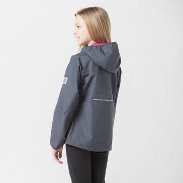 Grey Jack Wolfskin Kids' Mount Luna Waterproof Jacket