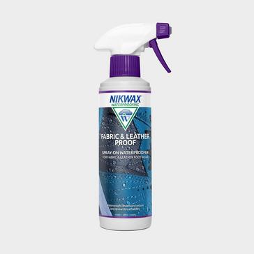 Clear Nikwax Fabric & Leather Proof Spray 300ml