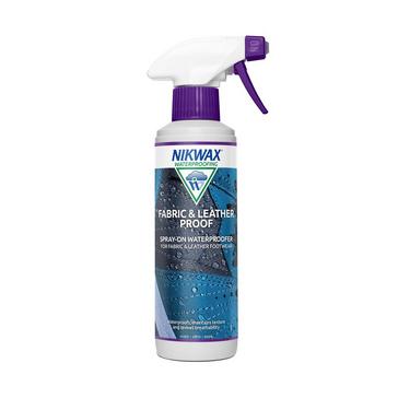 White Nikwax Fabric & Leather Proof™ Spray (300ml)