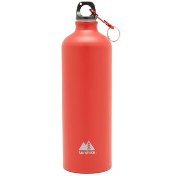 Red Eurohike Aqua 1L Aluminium Bottle