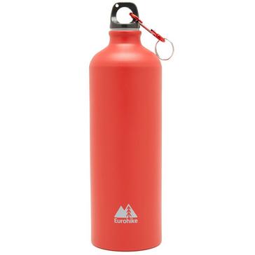 RED Eurohike Aqua 1L Aluminium Bottle