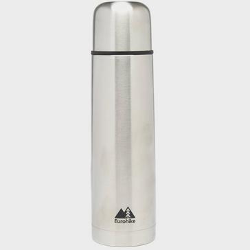 Silver Eurohike Stainless Steel Flask Silver 750ml