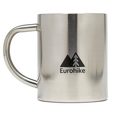 SILVER Eurohike Stainless Steel Brew Mug
