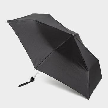 Black Fulton Mini-Flat 1 Umbrella