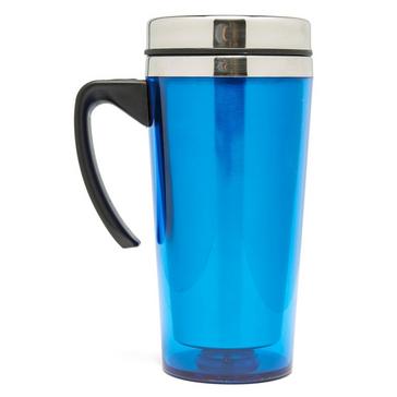 Blue Eurohike Tall Insulated Mug Blue 450ml