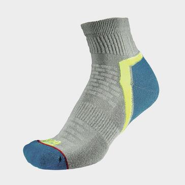 Silver 1000 MILE Women's Sustainable Activ Repreve Qtr Socks - 1 Pack