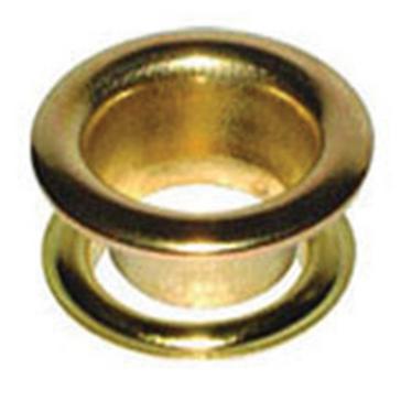 Gold W4 13mm Brass Eyelets
