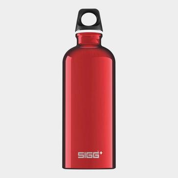 RED Sigg Travel Drinks Bottle 0.6L