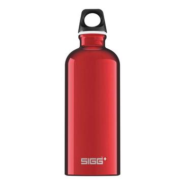 RED Sigg Travel Drinks Bottle 0.6L