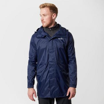 Blue Peter Storm Mens Packable Parka Jacket Navy