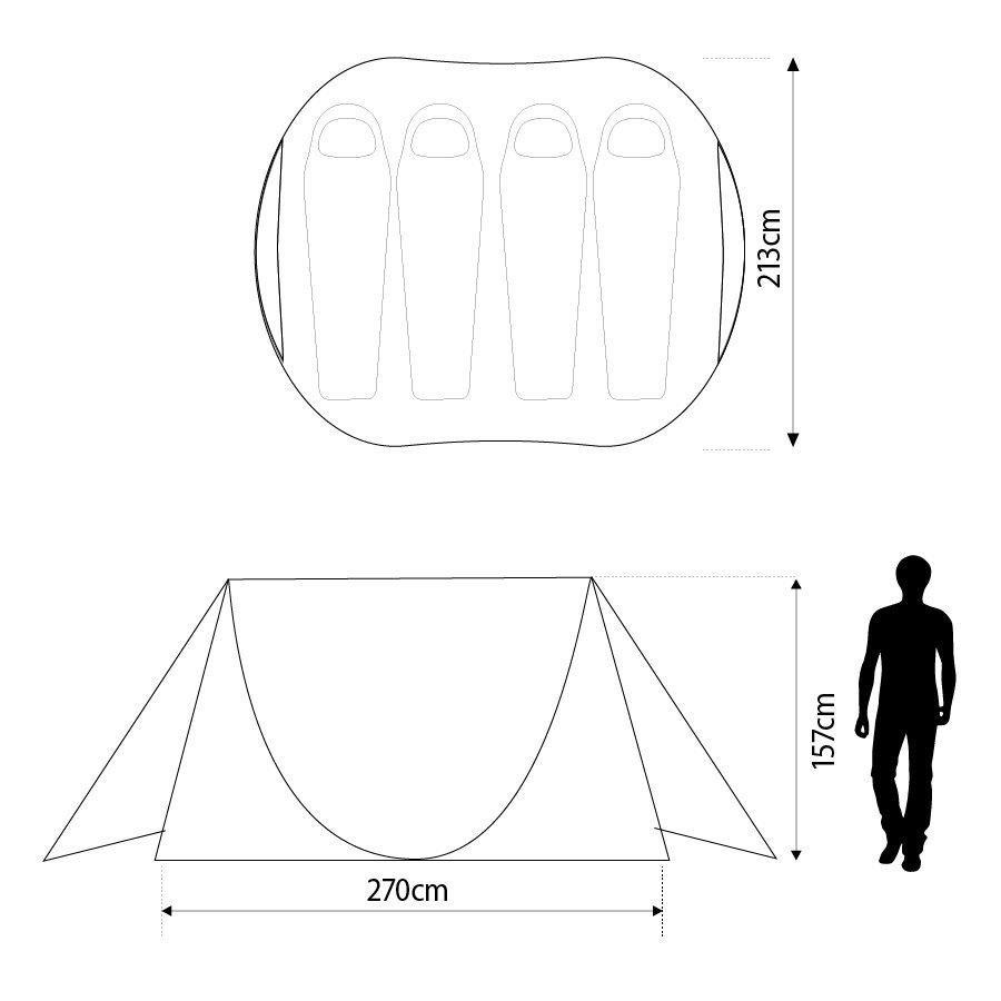 Eurohike Pop 400 DS Tent Reviews - Updated May 2022