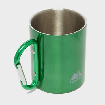 GREEN Eurohike Carabiner Handle Mug