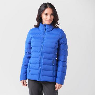 Blue The North Face Women's Stretch Down Jacket