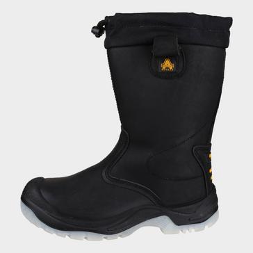 Black Amblers safety Men's FS209 Water Resistant Pull On Safety Rigger Boot