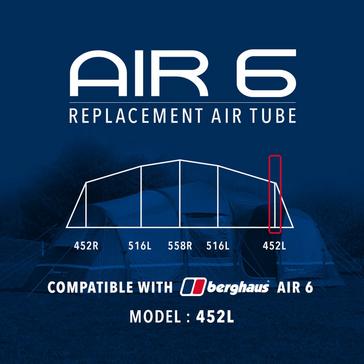 Blue Eurohike Air 6 Replacement Air Tube (End - 425L)