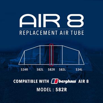 Clear Eurohike Air 8 Replacement Air Tube (582R)