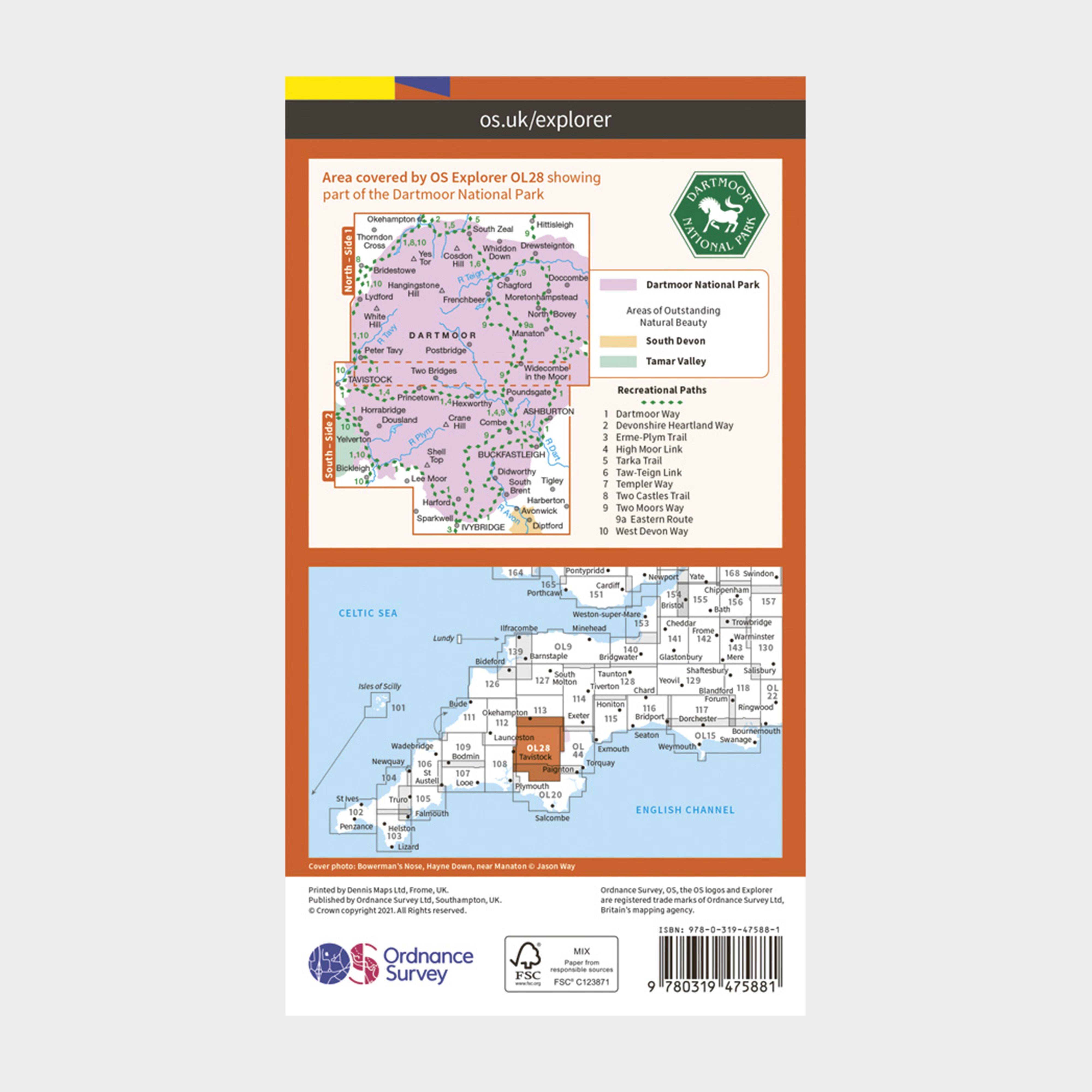 Ordnance Survey OL28 Dartmoor Active Map With Digital Version Review
