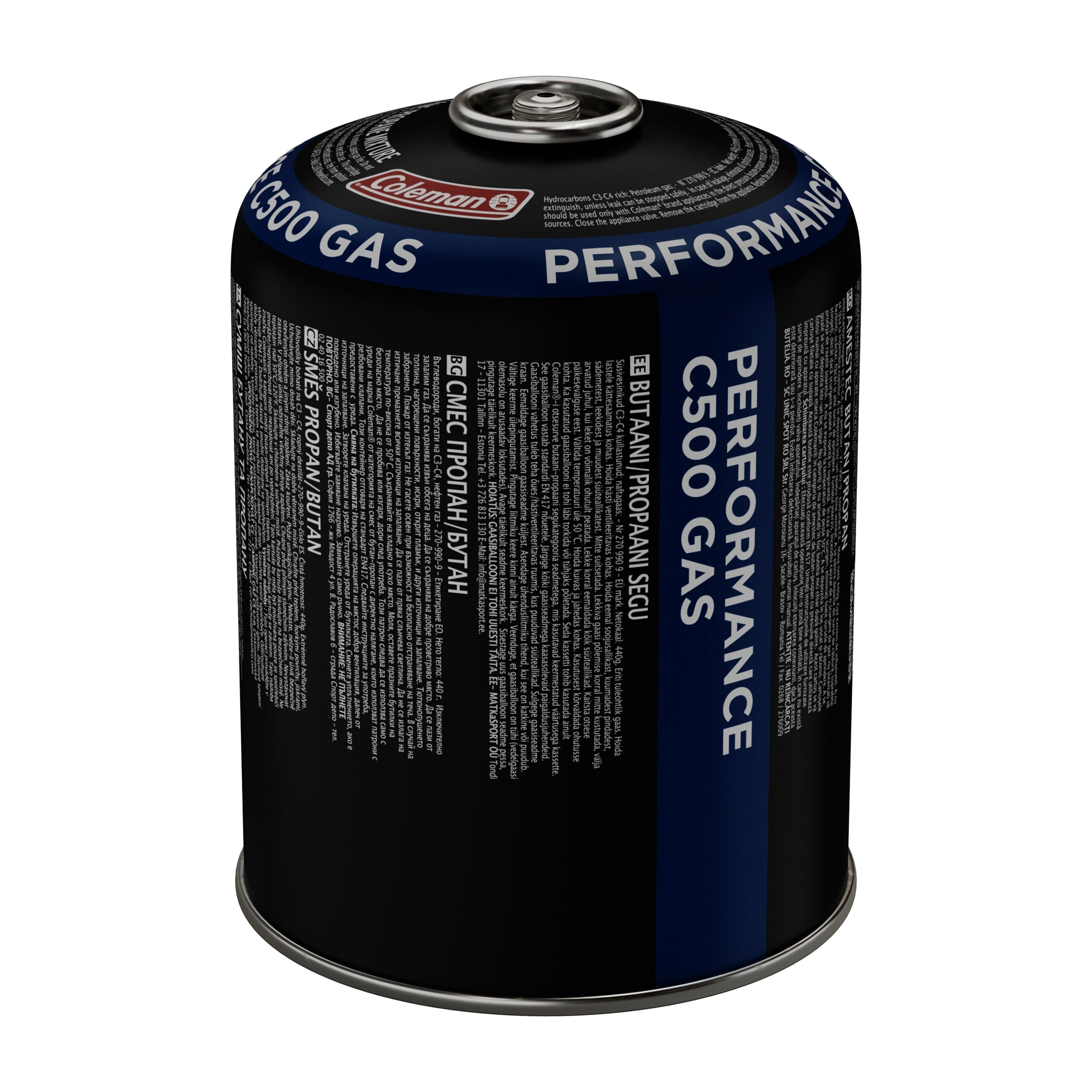 Coleman C500 Performance Gas Cartridge Review