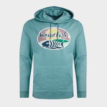 Blue Weird Fish Men's Bryant Popover Hoodie