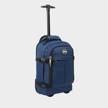 Dark Blue Cabin Max Metz 20L Hybrid Cabin Bag With Wheels 40x20x25cm