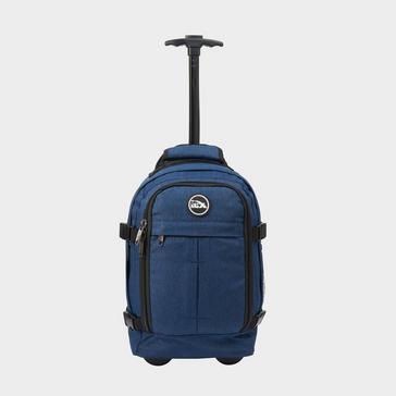 Dark Blue Cabin Max Metz 20L Hybrid Cabin Bag With Wheels 40x20x25cm