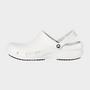 White Crocs Unisex Bistro Work Clog