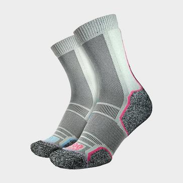 Silver 1000 MILE Women's Trek Repreve Single Layer Socks - 2 Pack