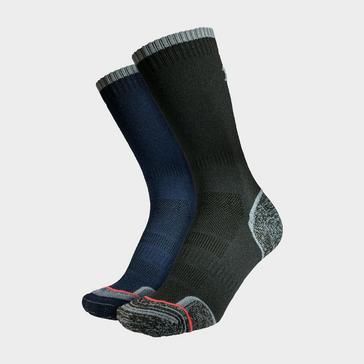 Grey 1000 MILE Men's Walk Repreve Single Layer Socks - 1 Pack