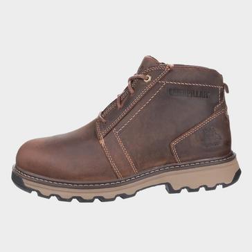 Brown CAT Men's Parker Safety Boot
