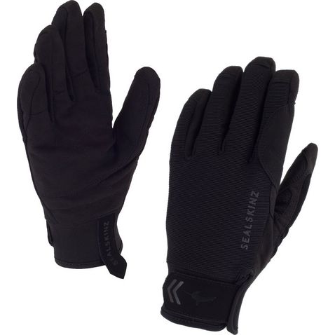 Black SEALSKINZ Men's Dragon Eye Road Glove