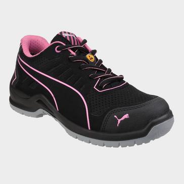 Black Puma Safety Women's Fuse Tech Lightweight Ladies Safety Trainer