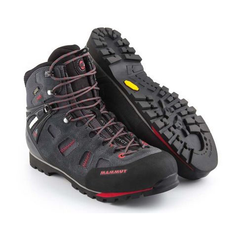 Graphite-Red Mammut Men's Ayako High GTX Walking Boot