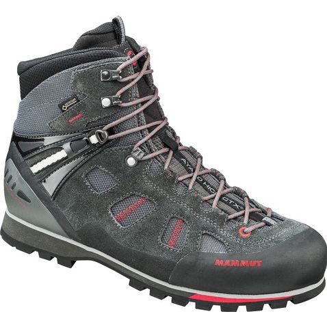 Graphite-Red Mammut Men's Ayako High GTX Walking Boot