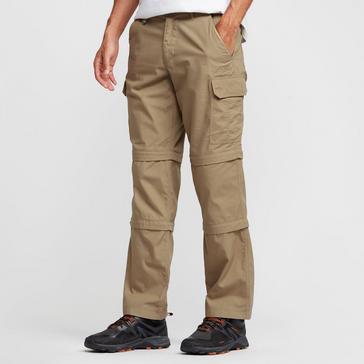 Brown Peter Storm Mens' Ramble II Double-zip Trousers