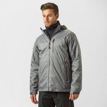 Grey Peter Storm Men's Tornado Waterproof Jacket