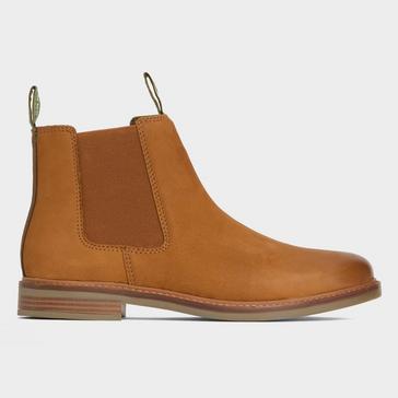 Brown Barbour Mens Readhead Chukka Boots Timber Tan