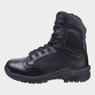 Black Magnum Men's Strike Force 8.0 Side-Zip WP Uniform Boot