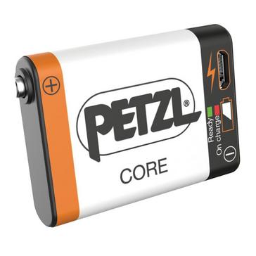 White Petzl CORE Battery
