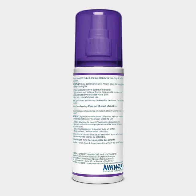 Nikwax Nubuck Suede Proof Spray GO Outdoors