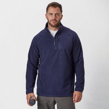 Brown Peter Storm Men's Grid Half-Zip Fleece