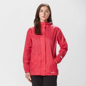 Pink Peter Storm Womens Packable Hooded Jacket Pink