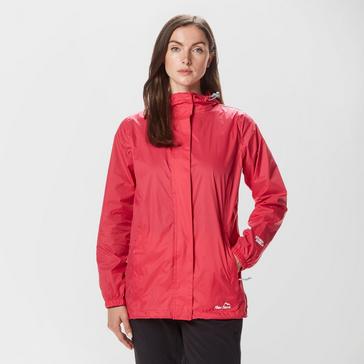 Red Peter Storm Women's Hooded Packable Jacket