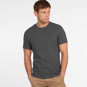 Grey Barbour Mens Essential Sports T-Shirt Grey