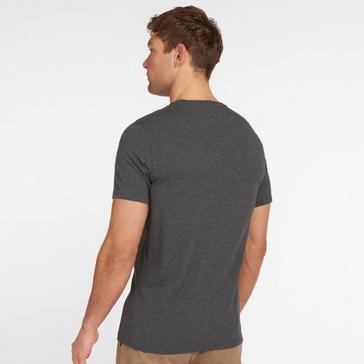 Grey Barbour Mens Essential Sports T-Shirt Grey