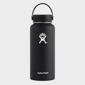 Black Hydro Flask Wide Mouth Flask 900ml