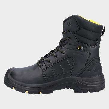 Black Amblers safety Men's AS350C Berwyn Hi-Leg Waterproof Metal Free Metatarsal Safety Boot