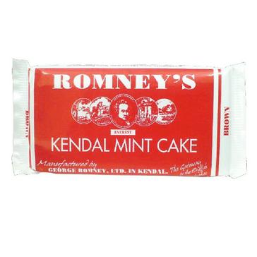White Romneys Kendal Mint Cake, Brown (125g)