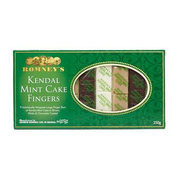 Green Romneys Kendal Mint Cake Fingers (250g)