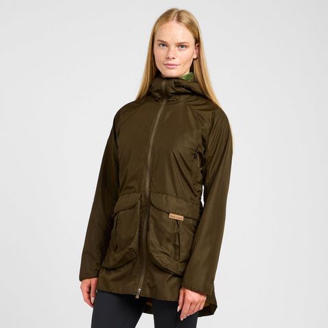 UK Women Lightweight Hooded Raincoat Waterproof Active Sports Rain Jacket Coat